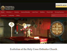 Tablet Screenshot of holycrossaz.org
